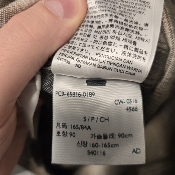 Levi's Barstow Western Flannel Shirt Size S Green Brown EUC - Picture 7 of 8